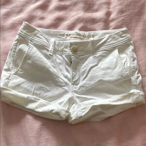 American Eagle Outfitters High Waist White Shorts
